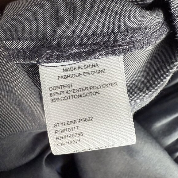 Brochu Walker The Havana Puff Sleeve Tiered Midi Dress In Washed Slate Sz M - Picture 8 of 11